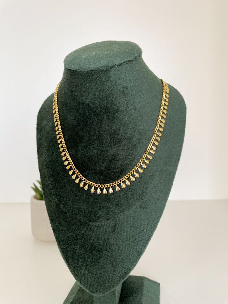 Choker mini gotas