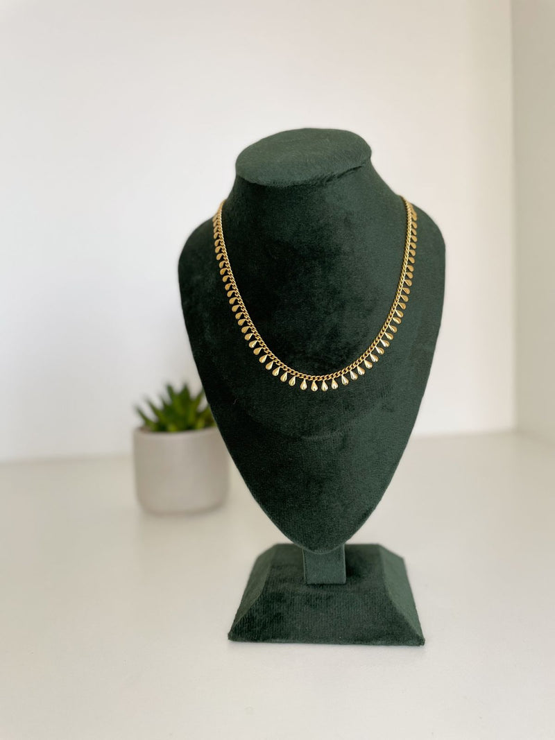 Choker mini gotas